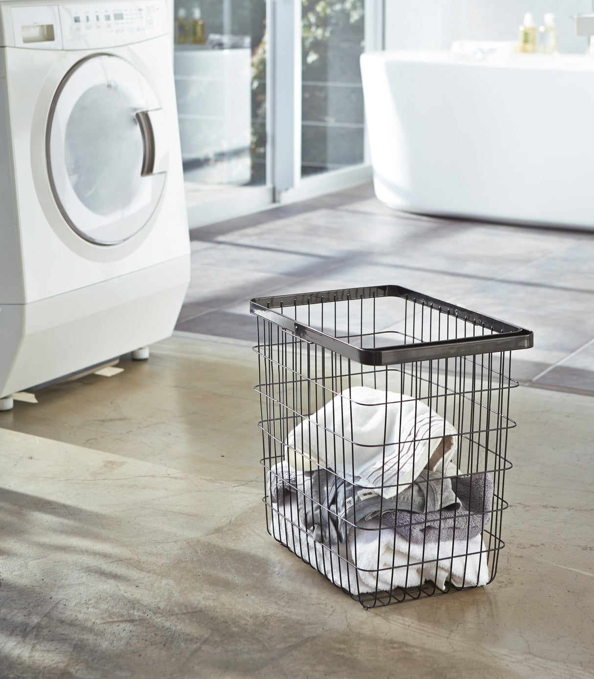 Wire Basket (15" H)  - Steel