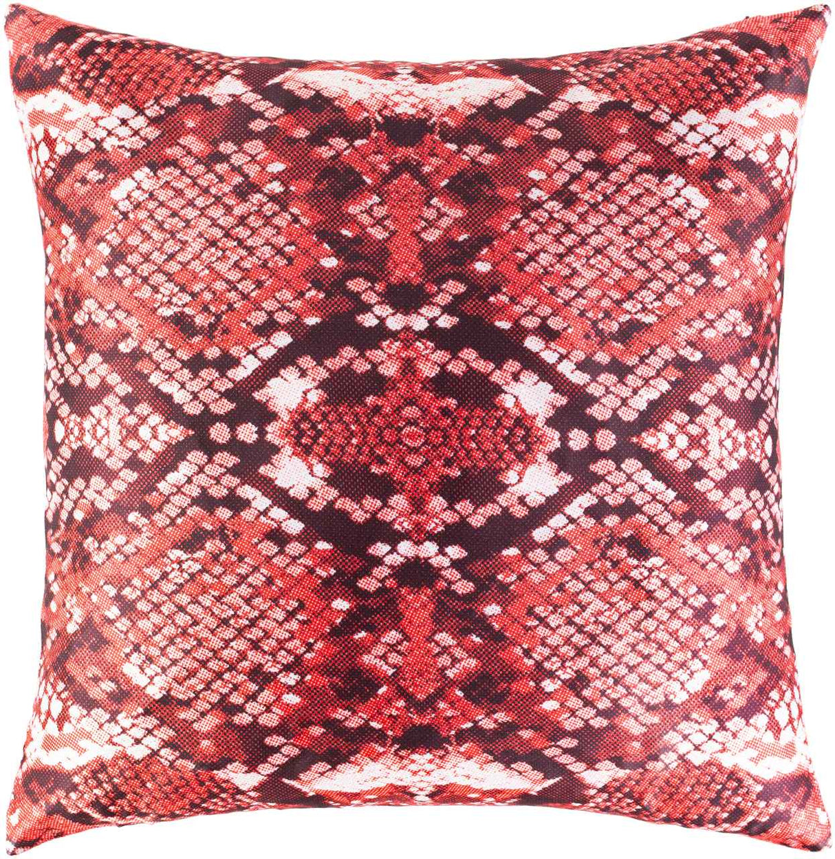 Kontich Bright Red Pillow Cover