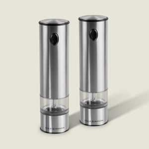 Cole & Mason Battersea Electronic Salt & Pepper Mills Set