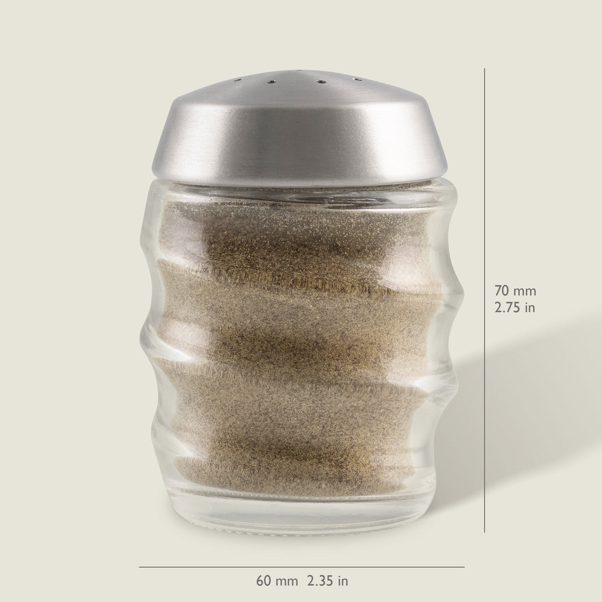 Cole & Mason Bray Salt & Pepper Glass Shaker Set