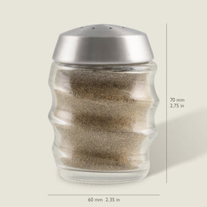 Cole & Mason Bray Salt & Pepper Glass Shaker Set