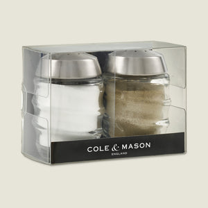 Cole & Mason Bray Salt & Pepper Glass Shaker Set