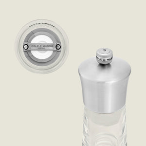 Cole & Mason Bromley Acrylic & Stainless Steel Mill 6"