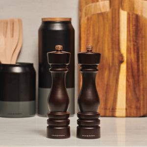 Cole & Mason London Chocolate Wood Salt & Pepper Mills