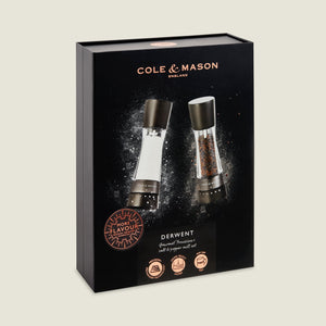 Cole & Mason Derwent Black Wood Salt & Pepper Mill