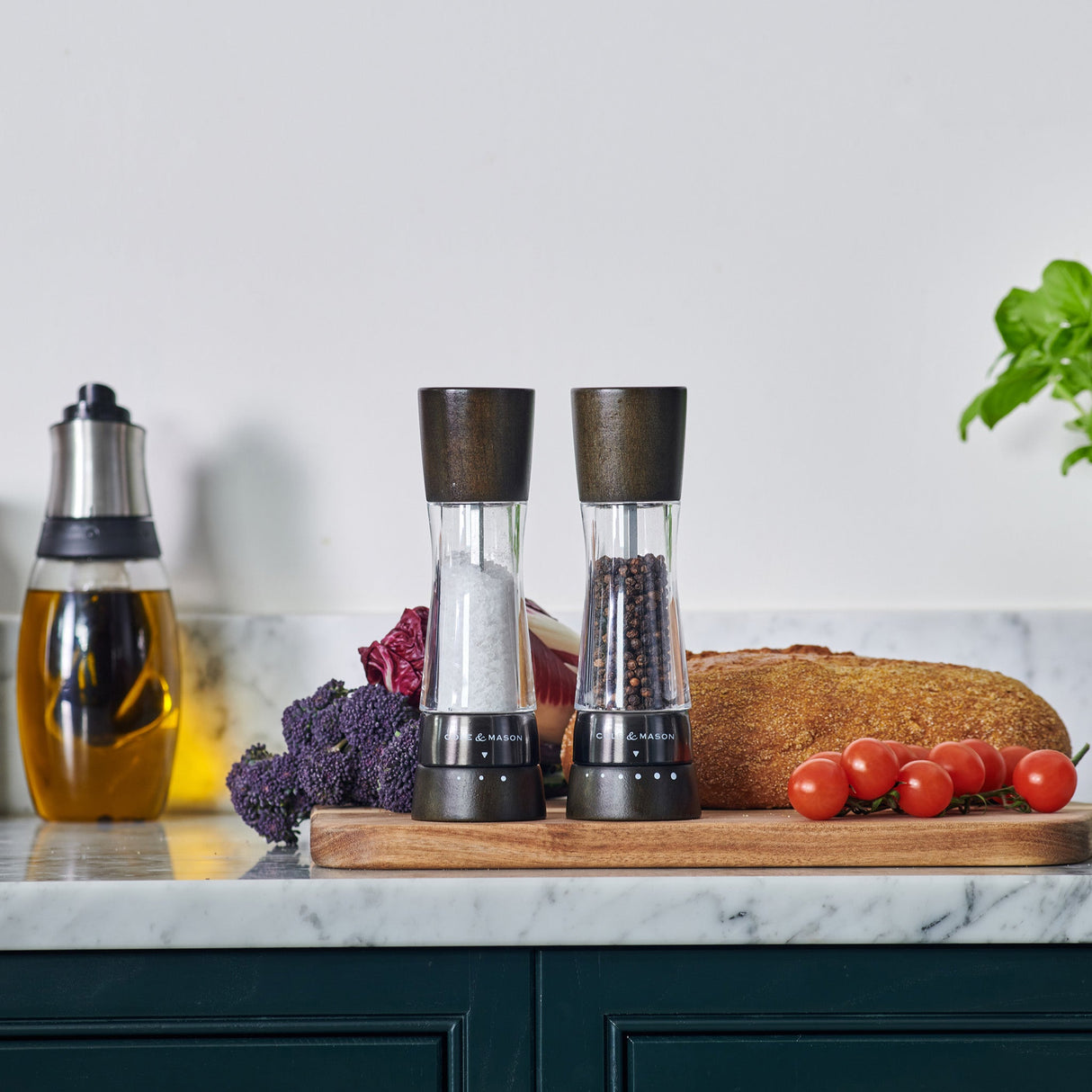 Cole & Mason Derwent Black Wood Salt & Pepper Mill