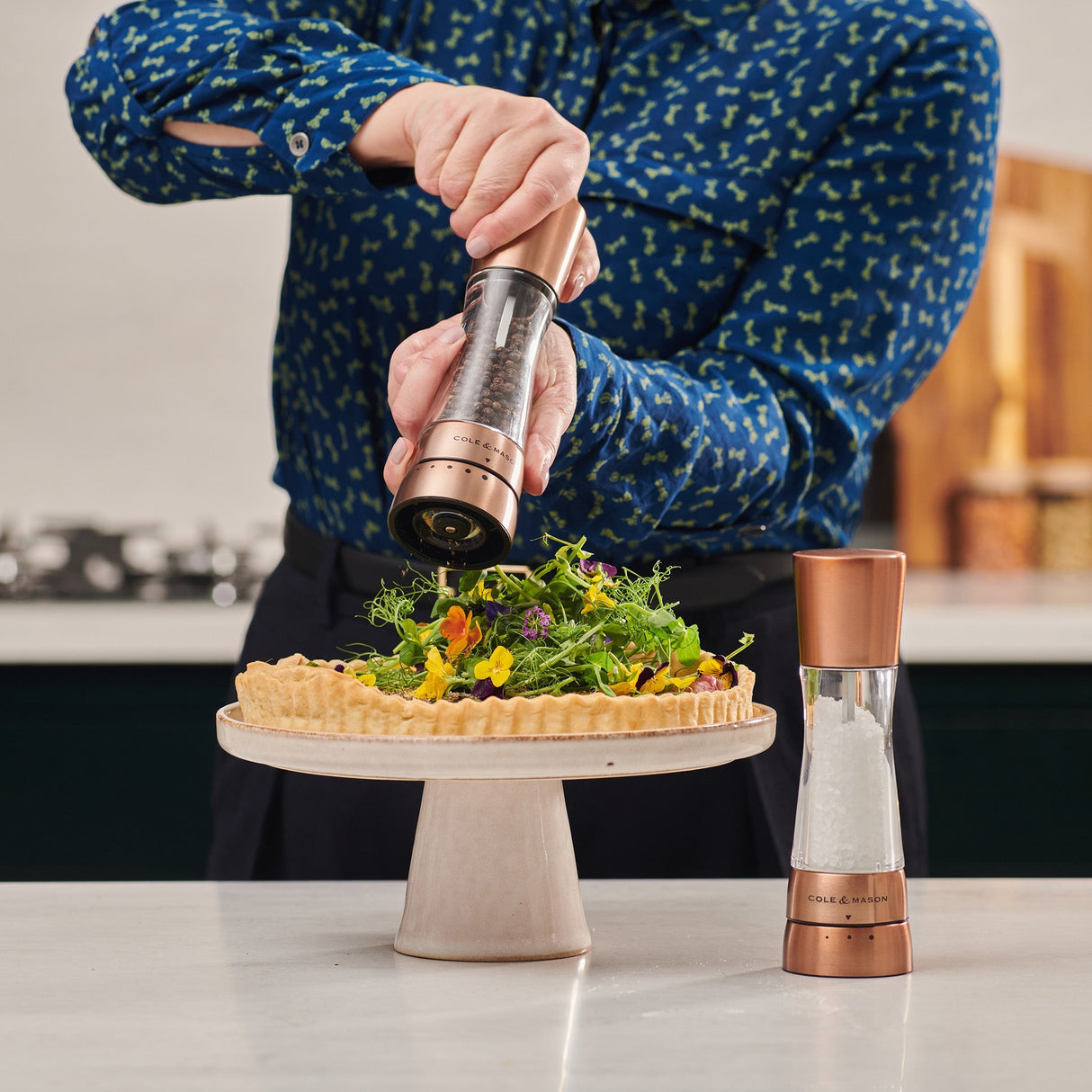 Cole & Mason Derwent Copper Salt & Pepper Mill