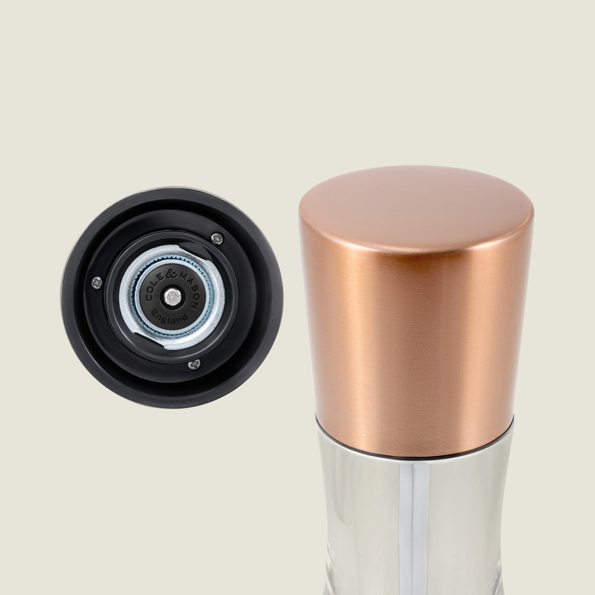 Cole & Mason Derwent Copper Salt & Pepper Mill