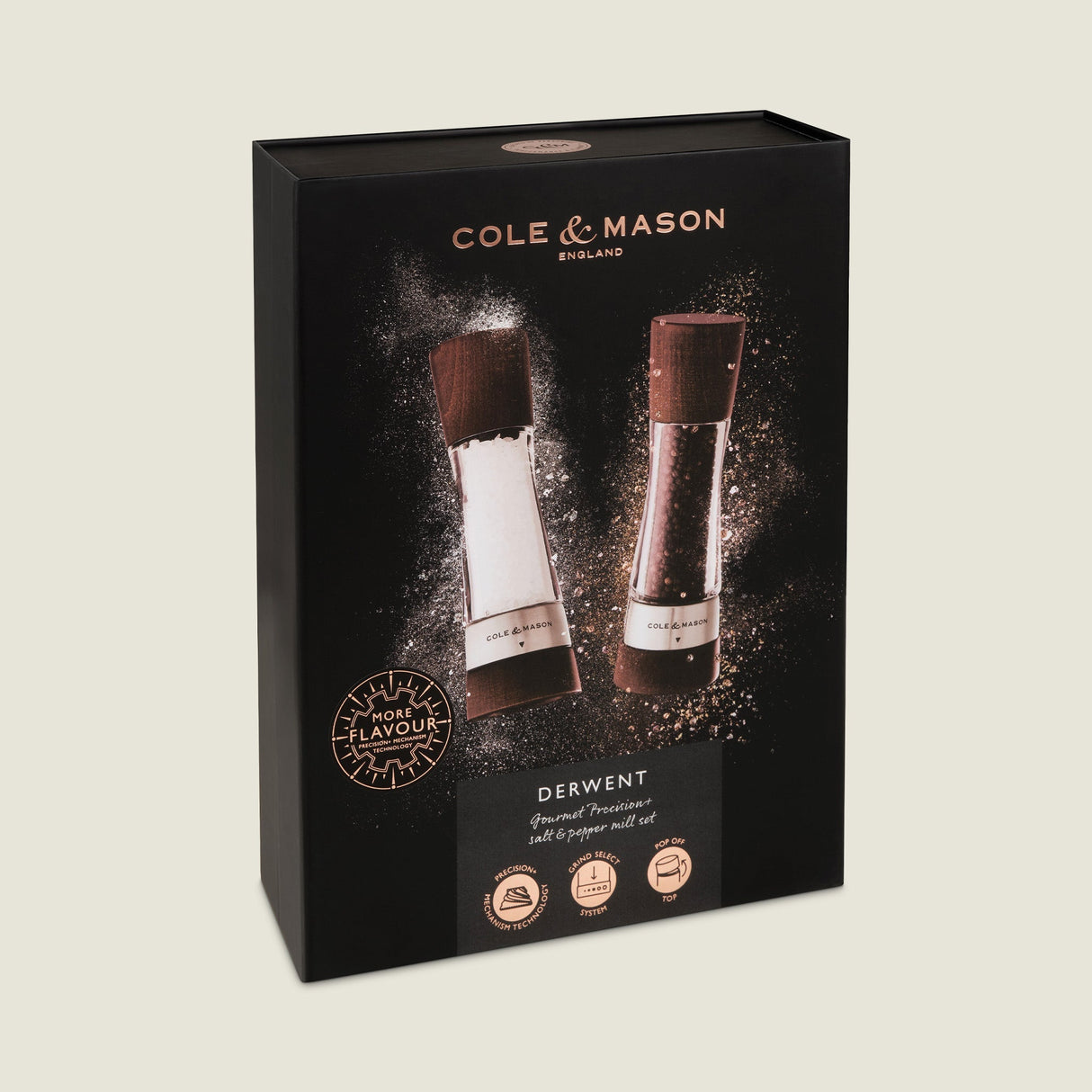 Cole & Mason Derwent Forest Wood Salt & Pepper Mill
