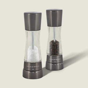 Cole & Mason Derwent Iron Grey Salt & Pepper Mill