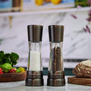 Cole & Mason Derwent Iron Grey Salt & Pepper Mill