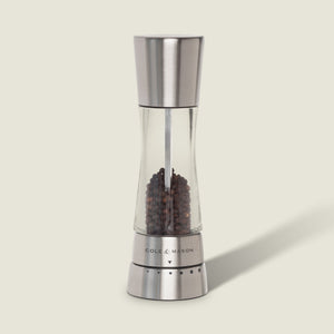 Cole & Mason Derwent Stainless Steel Salt & Pepper Mill