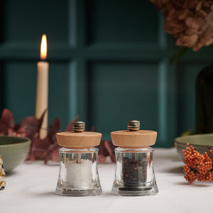 Cole & Mason Holborn Natural Beech Salt & Pepper Mills