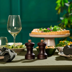 Cole & Mason Hoxton Chocolate Wood Salt & Pepper Mills