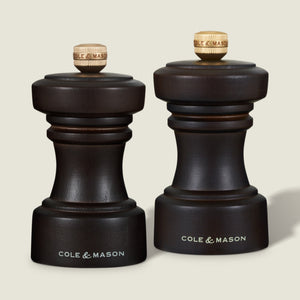 Cole & Mason Hoxton Chocolate Wood Salt & Pepper Mills