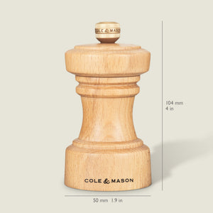 Cole & Mason Hoxton Natural Beech Salt & Pepper Mills