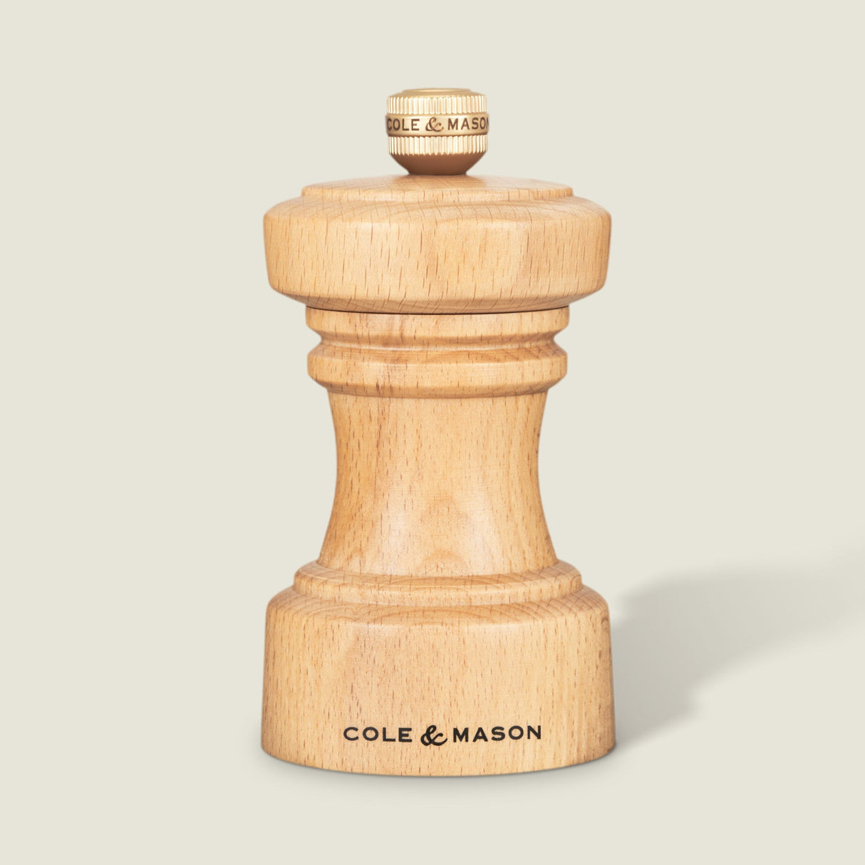 Cole & Mason Hoxton Natural Beech Salt & Pepper Mills