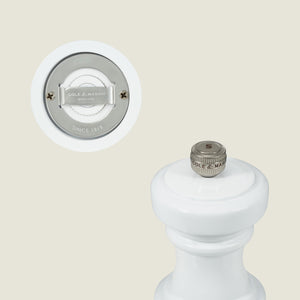 Cole & Mason Hoxton White Gloss Salt & Pepper Mills