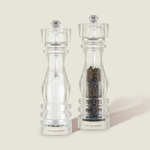 Cole & Mason London Acrylic Salt & Pepper Mills