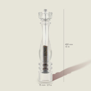 Cole & Mason London Acrylic Salt & Pepper Mills