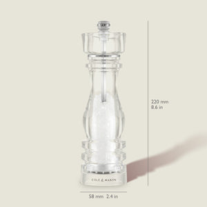 Cole & Mason London Acrylic Salt & Pepper Mills