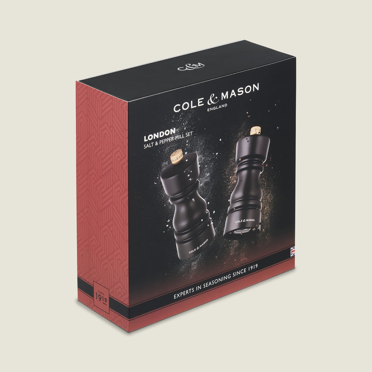 Cole & Mason London Chocolate Wood Salt & Pepper Mills