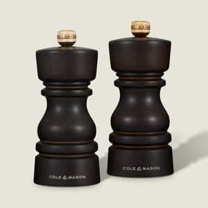 Cole & Mason London Chocolate Wood Salt & Pepper Mills
