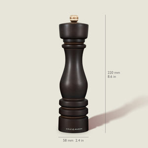 Cole & Mason London Chocolate Wood Salt & Pepper Mills
