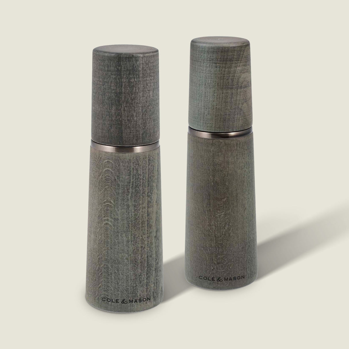 Cole & Mason Marlow Grey Beech Salt & Pepper Mills