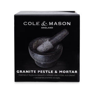 Cole & Mason Silver Granite Mortar & Pestle 5" - 4lb