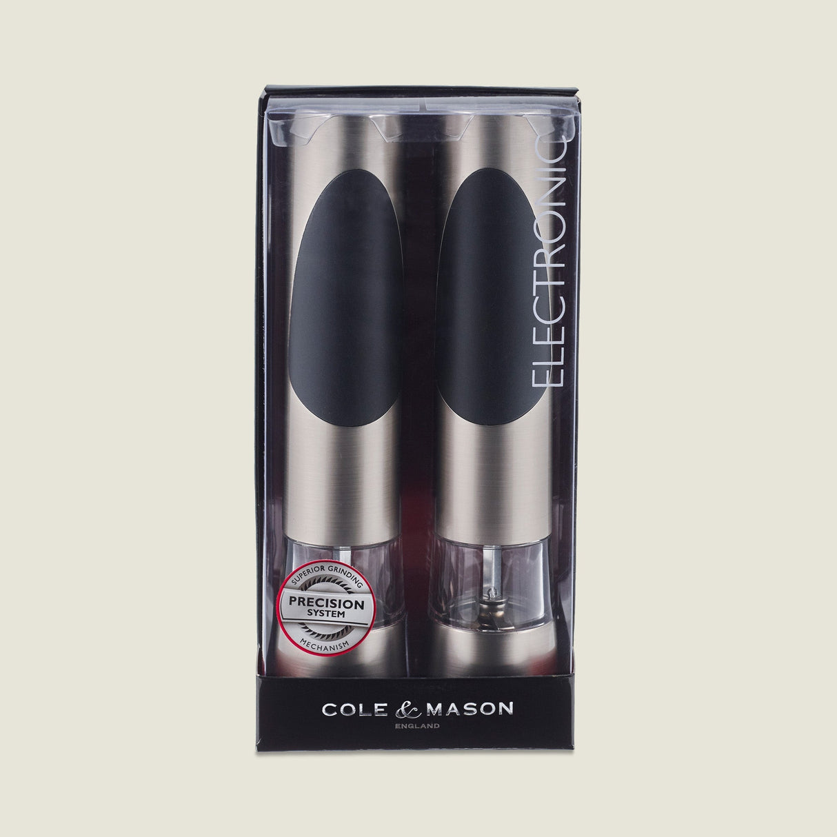 Cole & Mason Richmond Electronic Salt & Pepper Mill Set