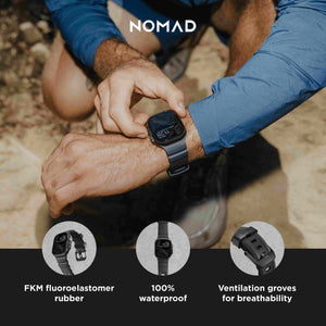 Rocky Point Band - 46mm/49mm | Storm | Black Hardware