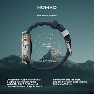 Rocky Point Band - 46mm/49mm | Atlantic | Natural Hardware