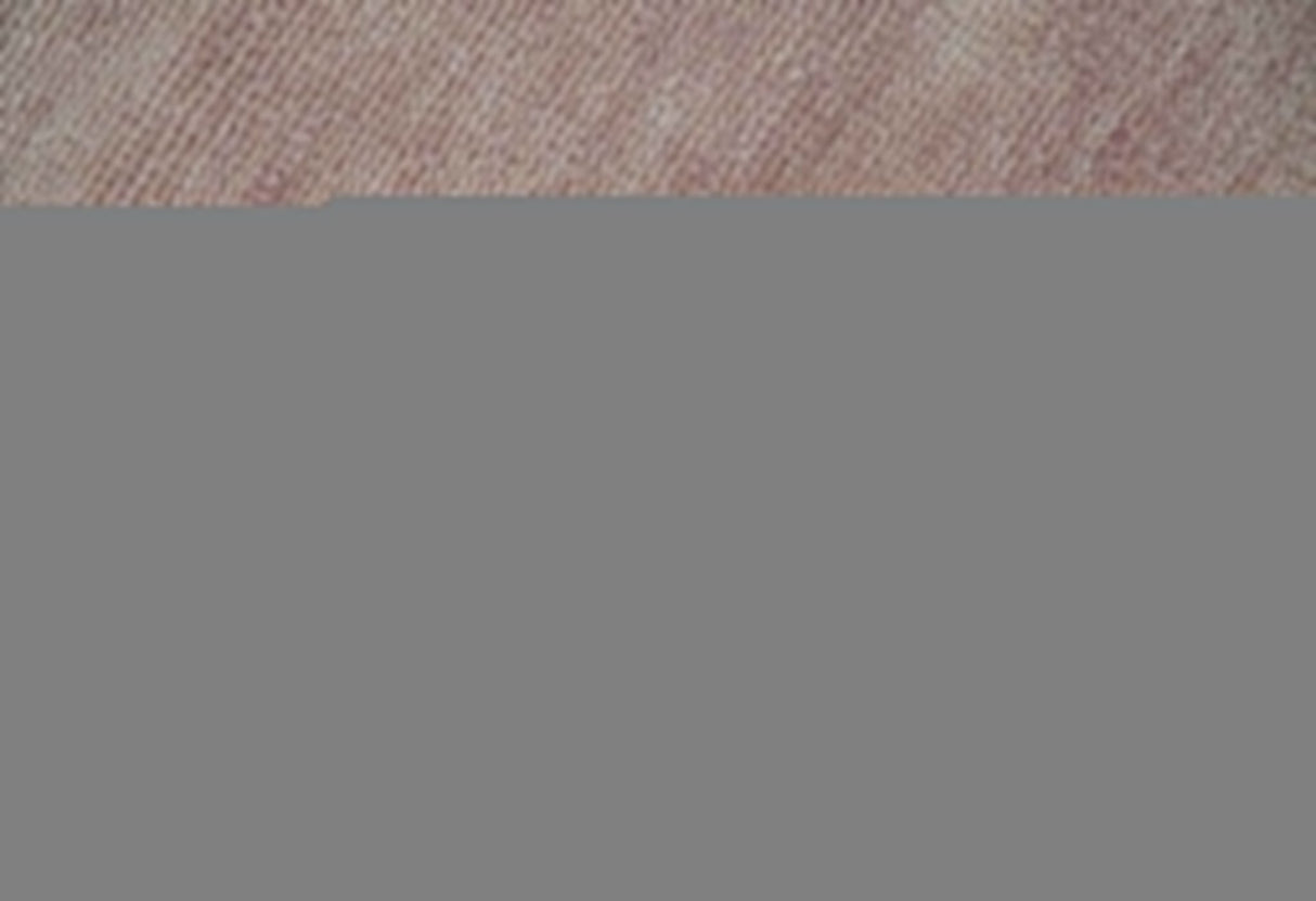 Contemporary Custom Made Modern Solid Peach Hand knotted Wool Area Rug