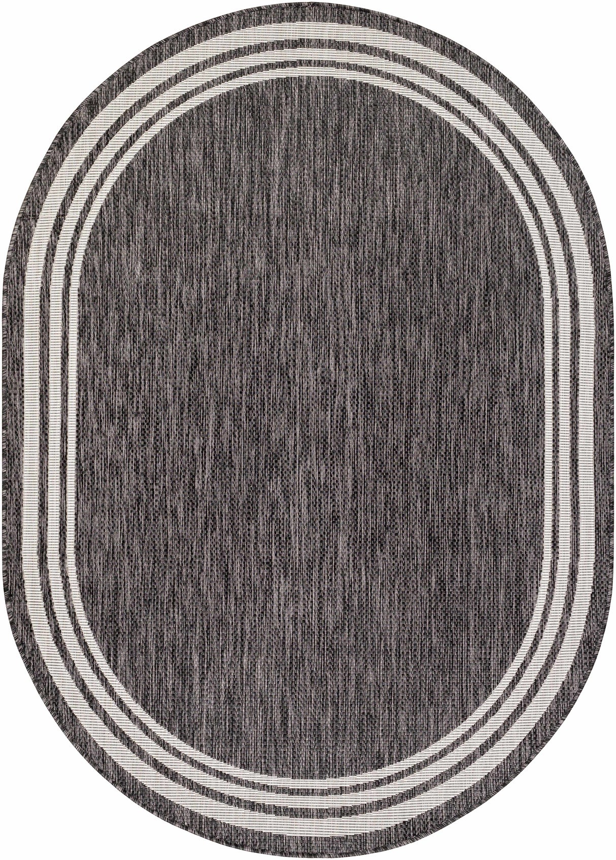 Coonamble Bordered Antrasit Rug