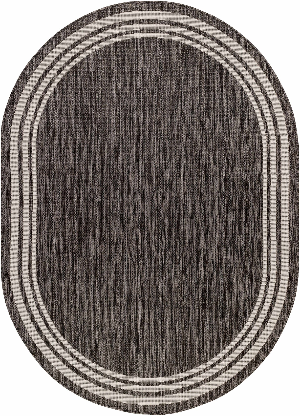 Coonamble Bordered Antrasit Rug