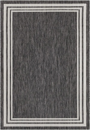Coonamble Bordered Antrasit Rug