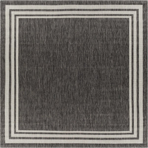 Coonamble Bordered Antrasit Rug