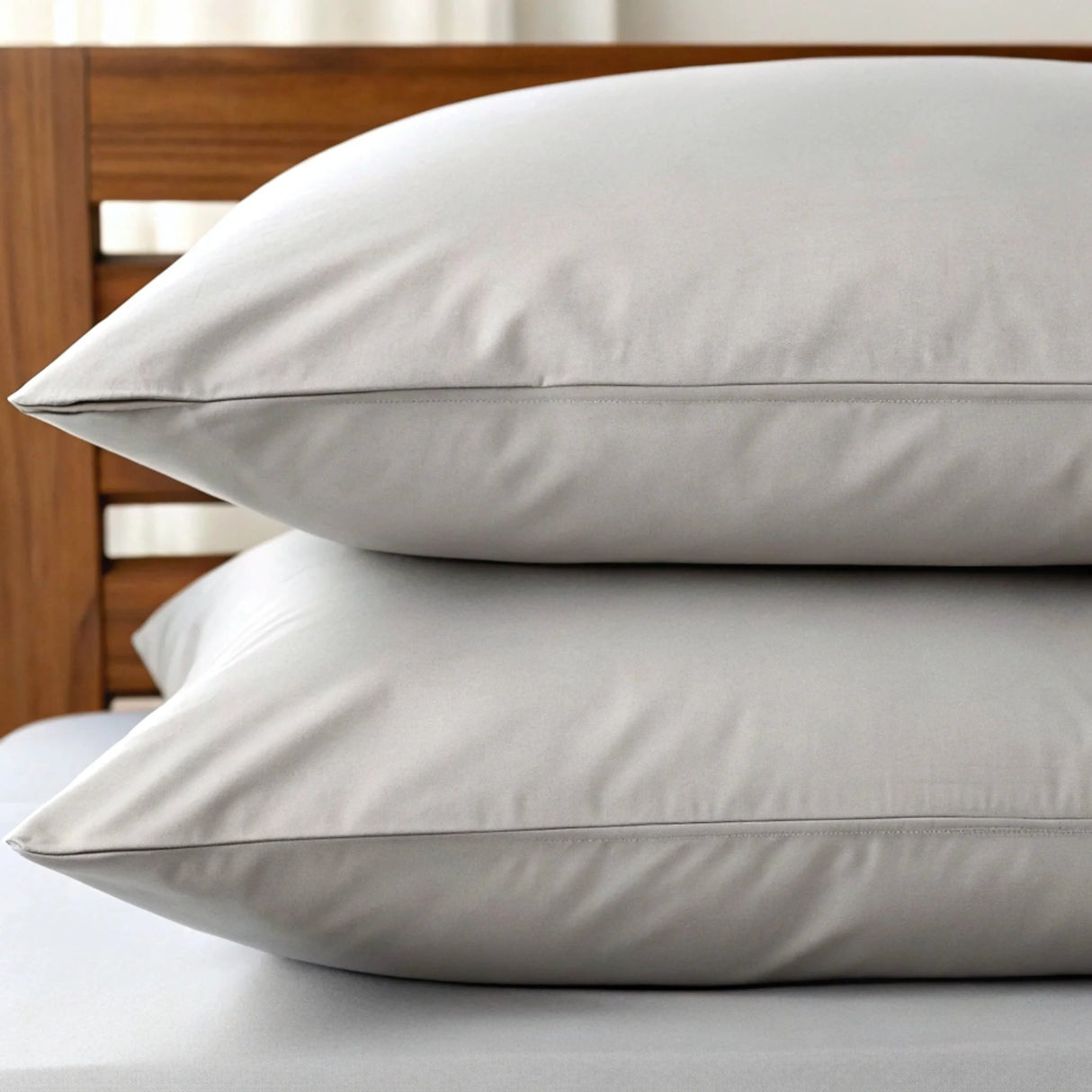 Copper-Infused Bamboo Pillowcases – Cooling & Skin-Safe