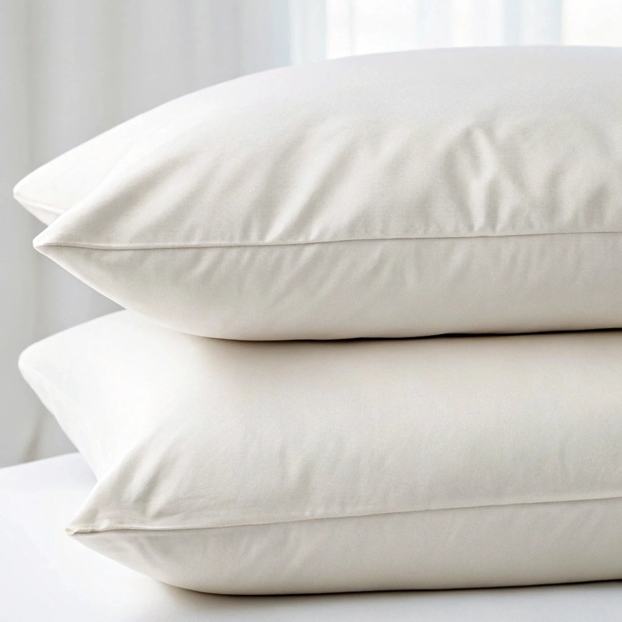 Copper-Infused Bamboo Pillowcases – Cooling & Skin-Safe