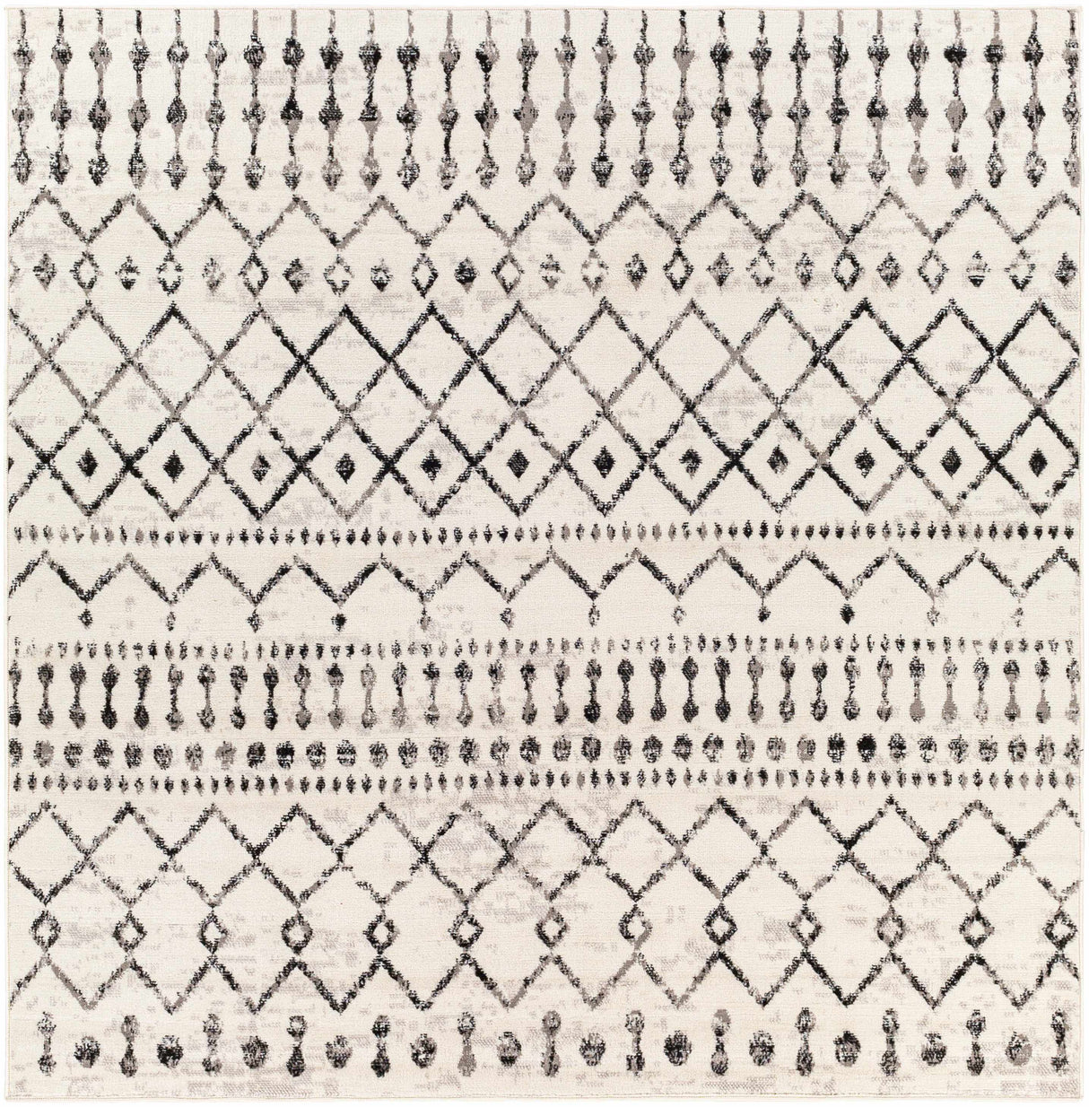 Scandi Moroccan Trellis Rug