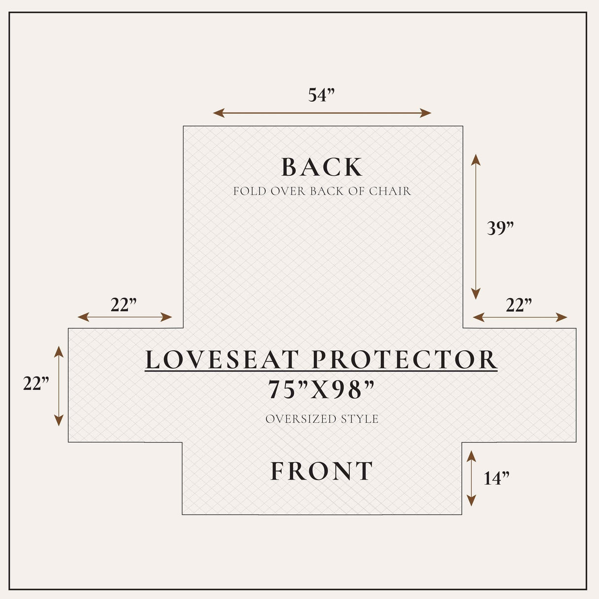 Reversible Furniture Protector - Langdon Collection