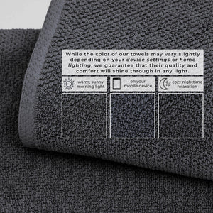 Cotton Textured Bath Towel Set - Acacia Collection