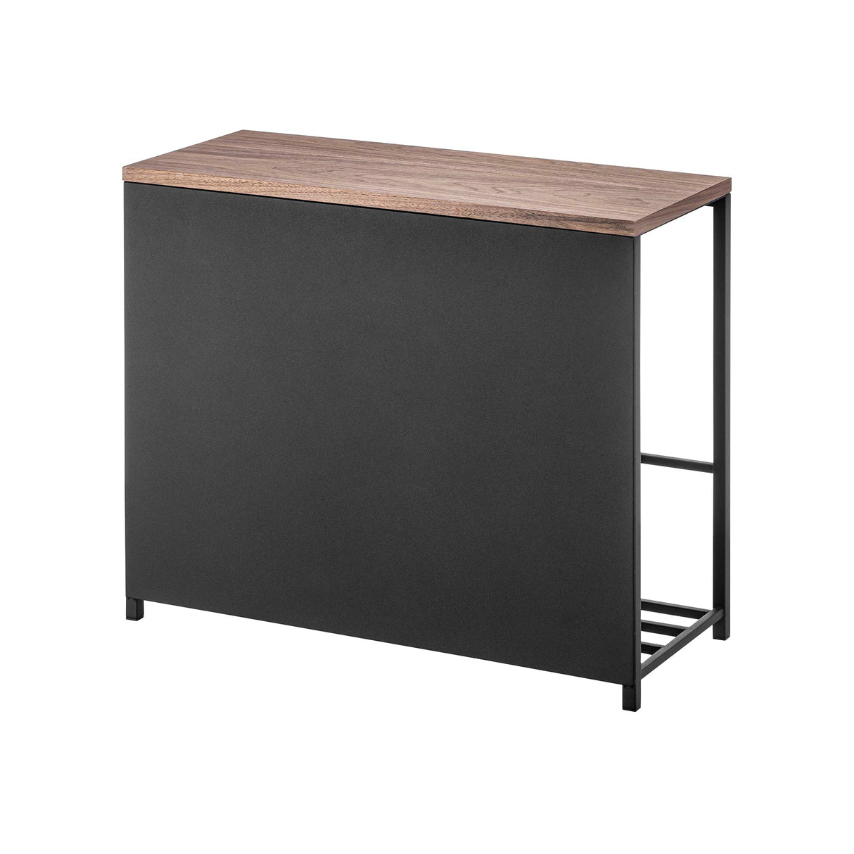 Entryway Storage Organizer & Bench (18" H)  - Steel + Wood