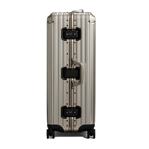TREVA Aluminum Suitcase Champagne