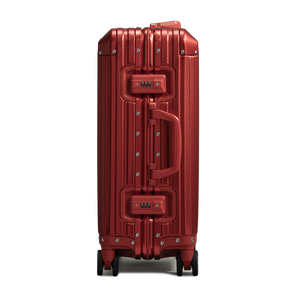 TREVA Aluminum Suitcase Red