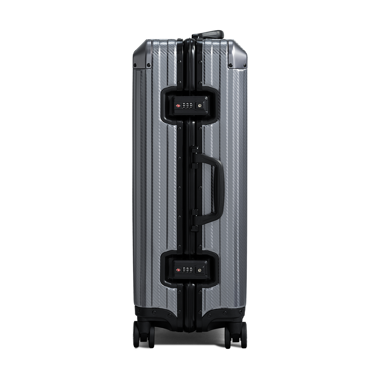 TREVA Aluminum Suitcase Gunmetal