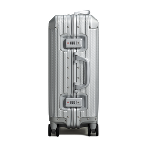 TREVA Aluminum Suitcase Silver