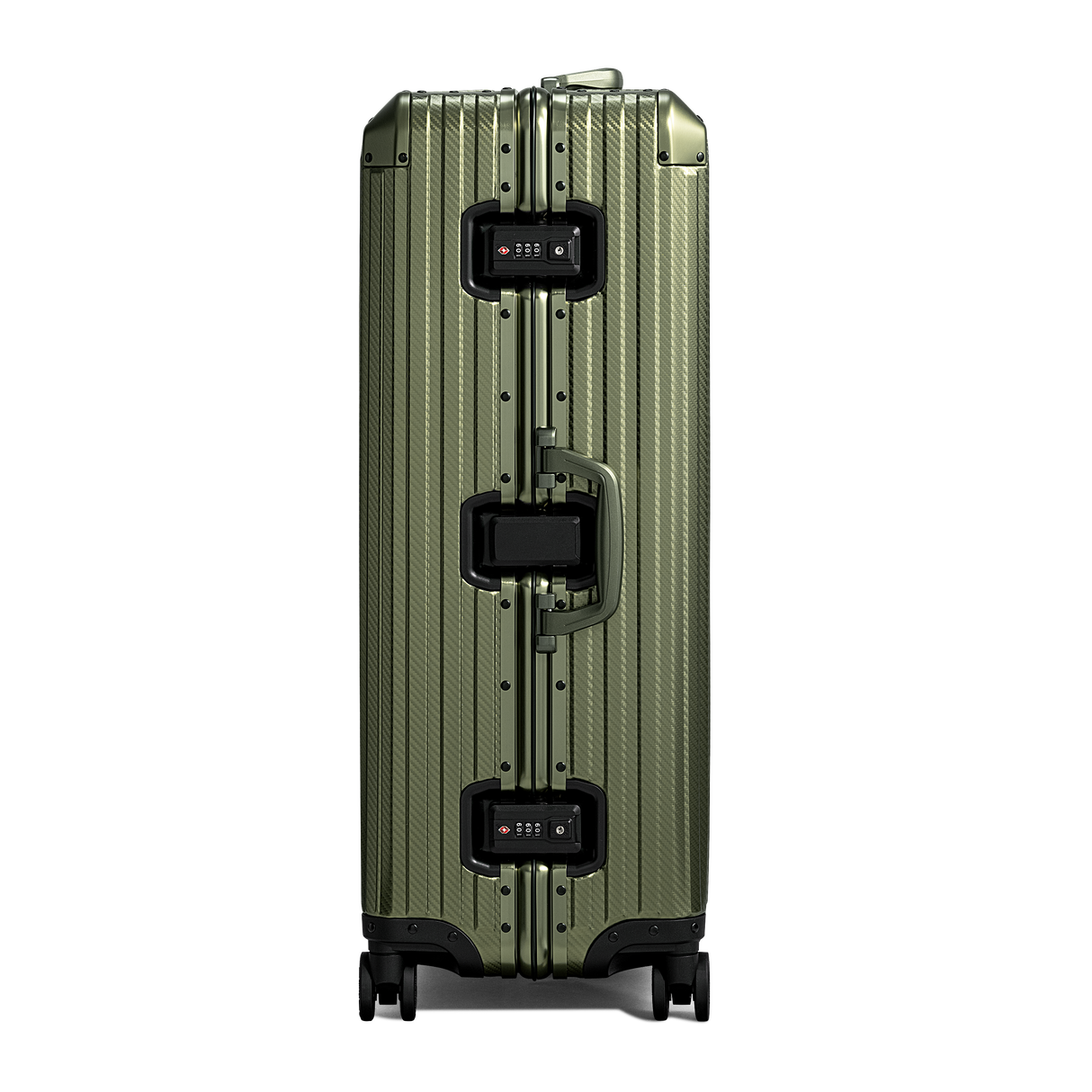 TREVA Aluminum Suitcase Army Green