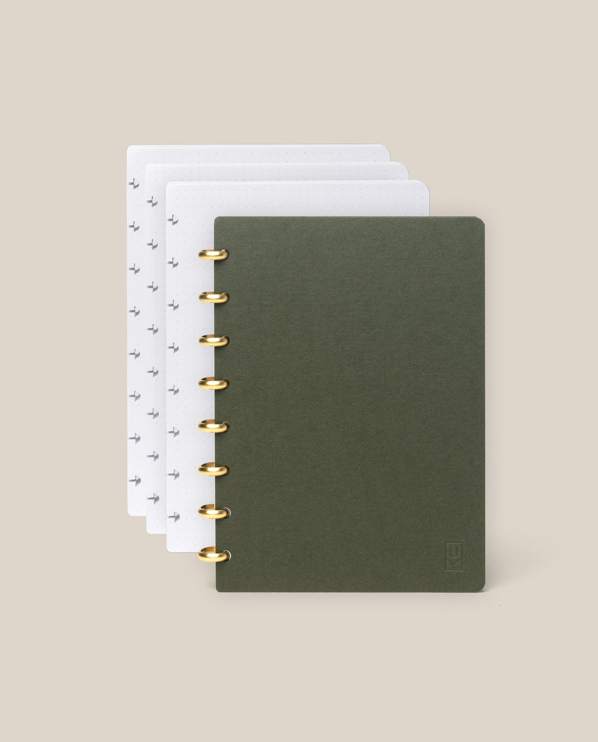 Discbound Journal Bundle (Standard 6"x 8.5" Journal + 3 Refills)